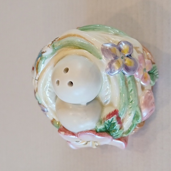 Fitz and Floyd Garden Rhapsody Salt Shaker Eggs Easter Vintage - Picture 8 of 10